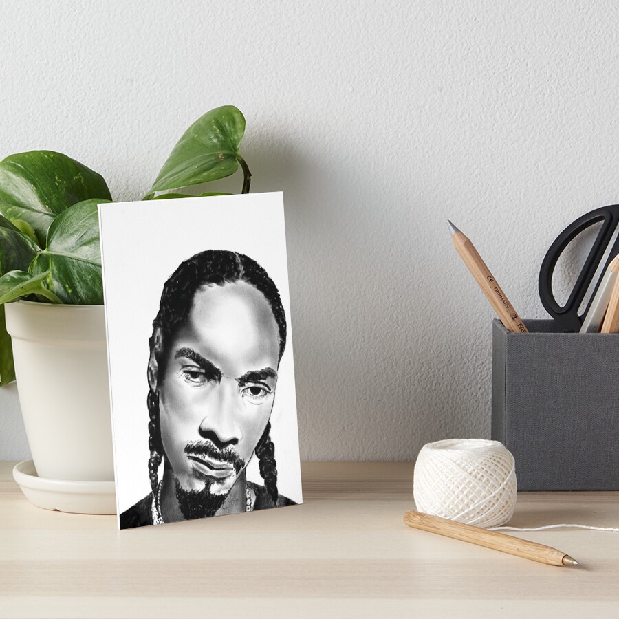 Uncle Snoop Art Board Print