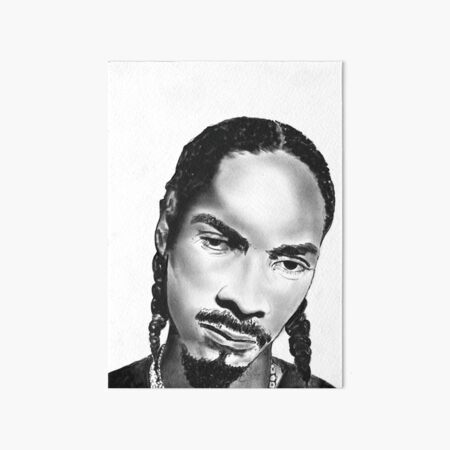 Uncle Snoop Art Board Print