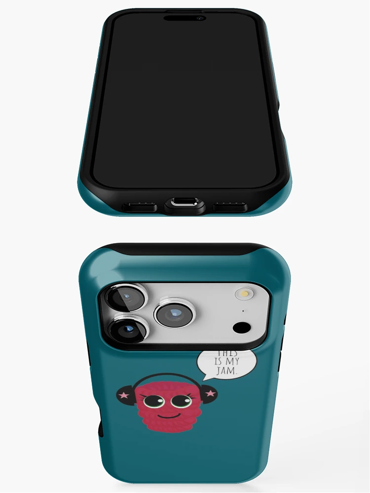 Thumbnail 3 of 4, iPhone Case, Riley Raspberry  designed and sold by SisterRedcap.
