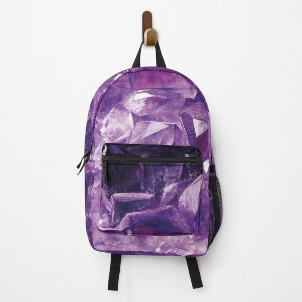 Item preview, Lilac Purple Crystal and Stone Structures - Abstract Mineral Art designed and sold by ColorsHappiness.