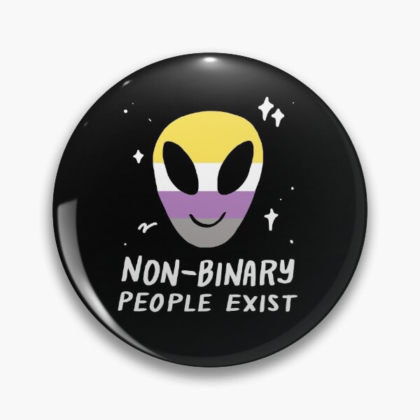 Item preview, Non-Binary Exist LGBTQIA Alien Pride Flag Space UFO designed and sold by yesqueen.