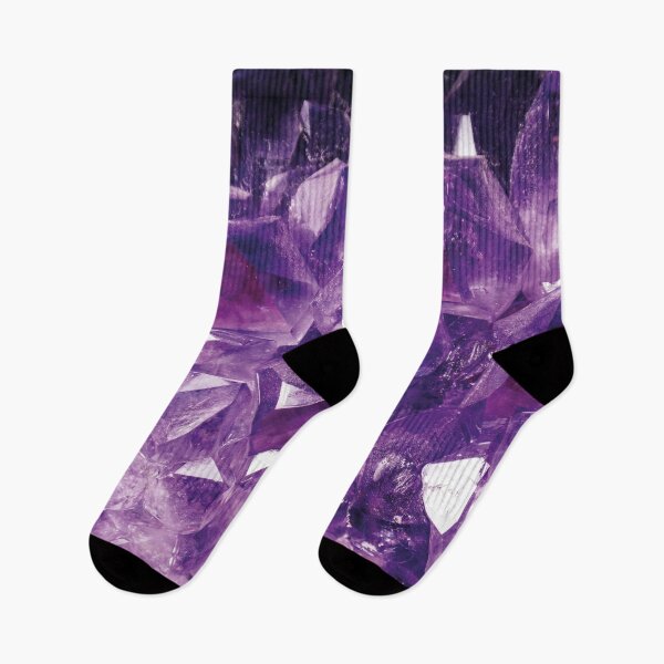 Item preview, Lilac Purple Crystal and Stone Structures - Abstract Mineral Art designed and sold by ColorsHappiness.