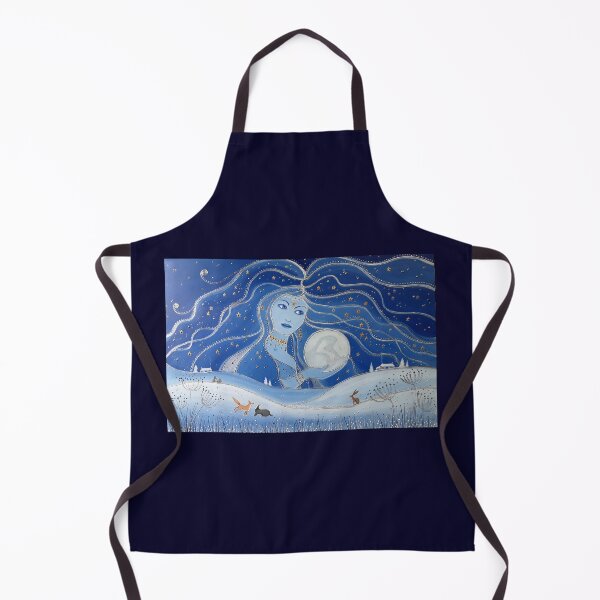 Item preview, Goddess Art, Night Goddess, Hare Moon designed and sold by GlitteringFox.