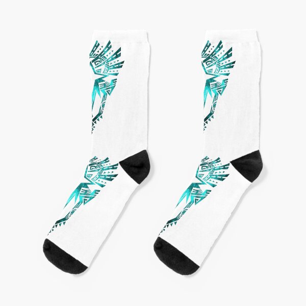 Monster Hunter World: Iceborne - Logo (Galaxy Design) Calcetines