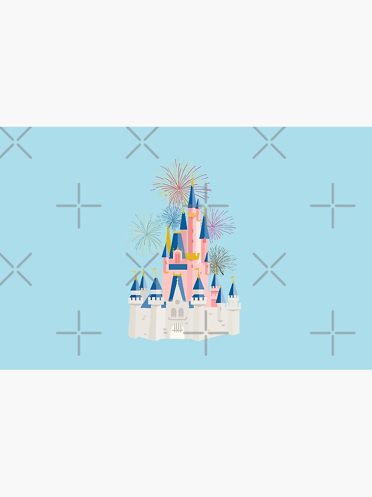 Fairytale Castle Sticker for Sale by LeCreateCo