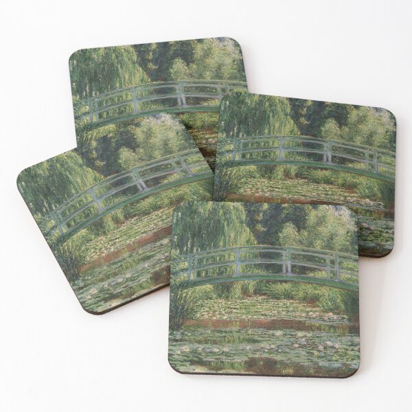 Item preview, The Japanese Footbridge and the Water Lily Pool, Giverny (1899) -  Claude Monet designed and sold by SALON DES ARTS.