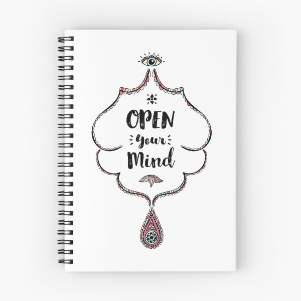 Item preview, Open Your Mind Colorful Mandala Drawing designed and sold by tiptoptees.