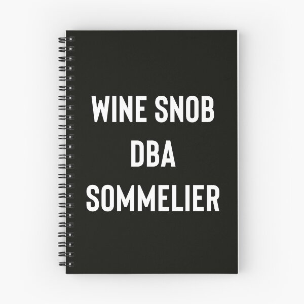 Aperçu de l'œuvre Sommelier du Wine Snob DBA créée et vendue par StoaMart.