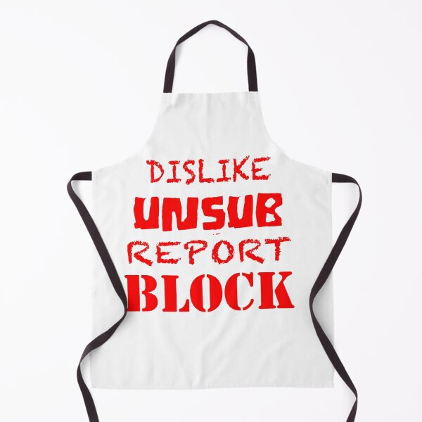 Item preview, Dislike unsub report block designed and sold by Zoo192.