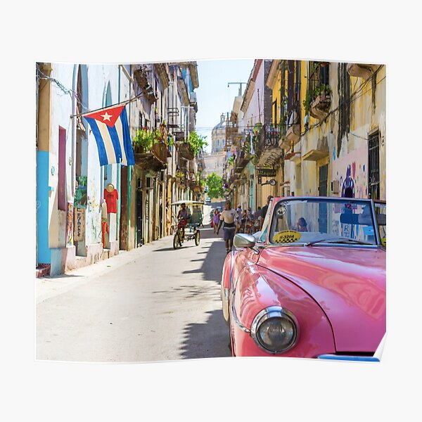 Promenades matinales à CUBA Poster