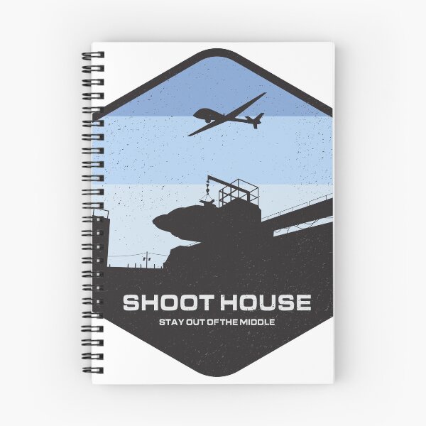 Aperçu de l'œuvre Shoot House - Restez en dehors du milieu créée et vendue par creativearmory.