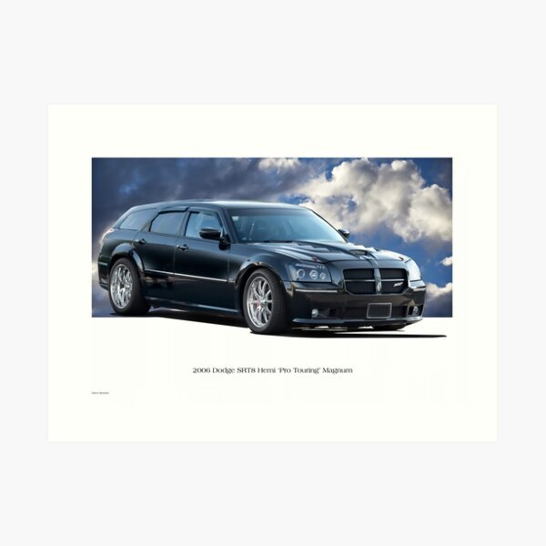 2006 Dodge Magnum SRT8 Hemi Wagon Art Print