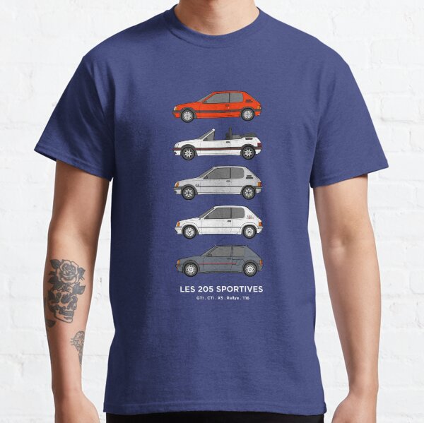Peugeot 205 Classic car collection Classic T-Shirt