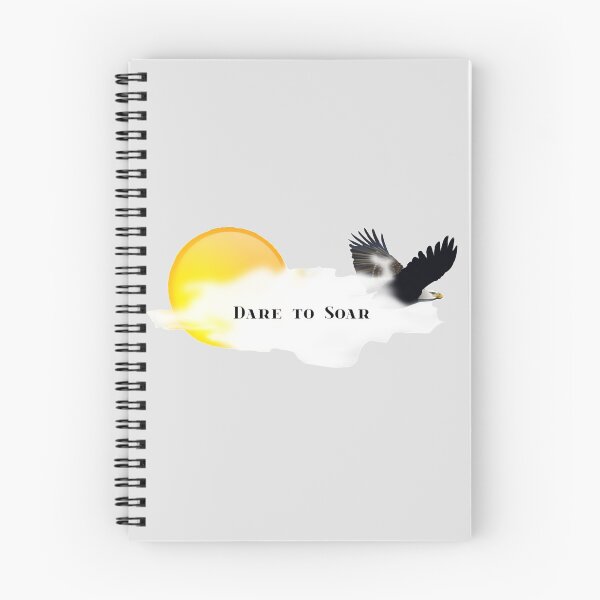Item preview, Dare to Soar Eagle Sun And Cloud designed and sold by boyscoutbooks.