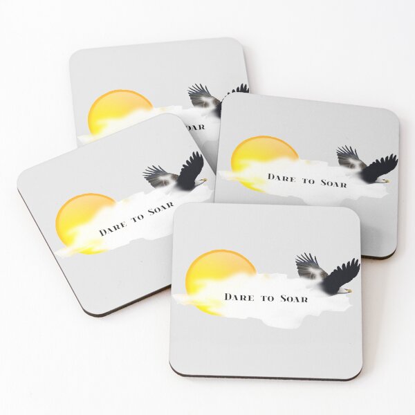 Item preview, Dare to Soar Eagle Sun And Cloud designed and sold by boyscoutbooks.