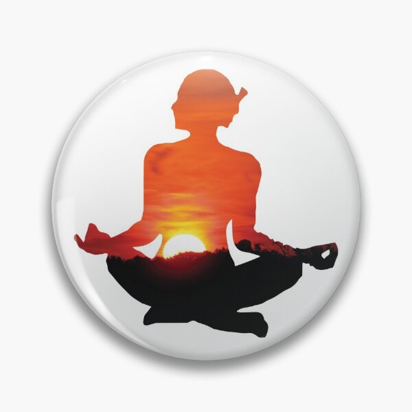 Item preview, Studying Yoga, Sunset Silhoette designed and sold by Designs By Creation.