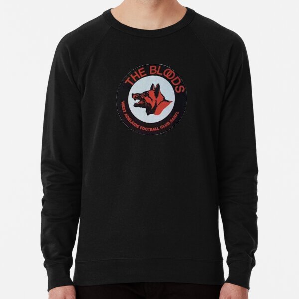 The Bloods West adelaide football club | AFL Aussie football Lightweight Sweatshirt
