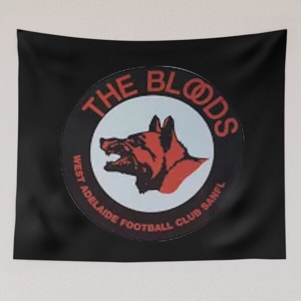 Item preview, The Bloods West adelaide football club | AFL Aussie football designed and sold by Gatsbird Design.