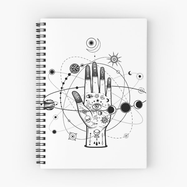 Item preview, Mystical drawing: tattoo human hand holds the universe.  designed and sold by YanaZvereva.