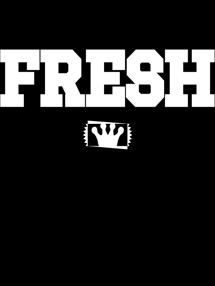 Thumbnail 7 of 7, Oversized T-Shirt, FRESH [Wht] | FreshThreadShop designed and sold by FreshThreadShop.