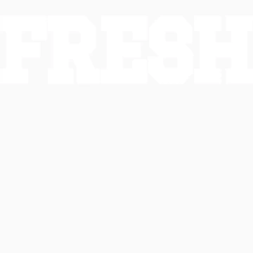 Artwork thumbnail, FRESH [Wht] | FreshThreadShop by FreshThreadShop