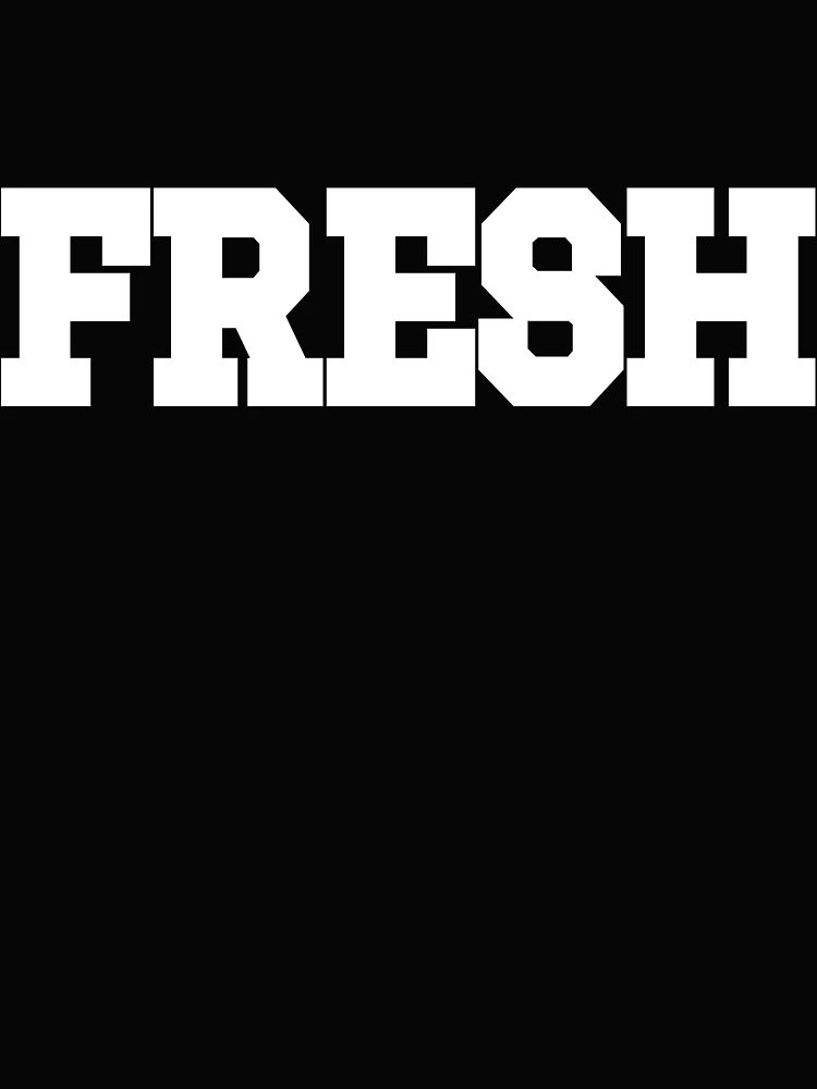Thumbnail 4 of 4, Boxy T-Shirt, FRESH [Wht] | FreshThreadShop designed and sold by FreshThreadShop.