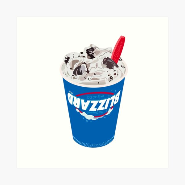 Dairy Queen Blizzard Art Prints | Redbubble