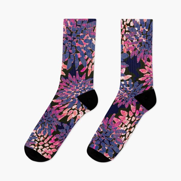 Item preview, Floral Fireworks of Pink and Purple - Digitally Illustrated Abstract Flower Pattern for Home Decor, Clothing Fabric, Curtains, Bedding, Pillows, Upholstery, Phone Cases and Stationary designed and sold by cherdoodles.