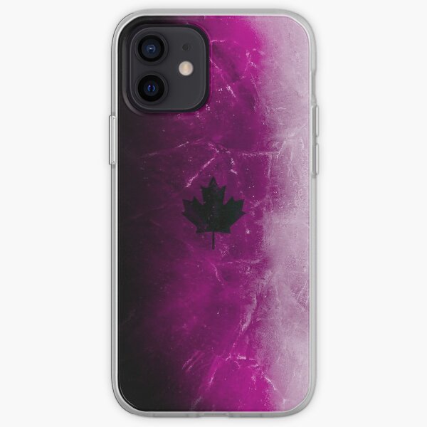 Purple Black Ice iPhone Soft Case