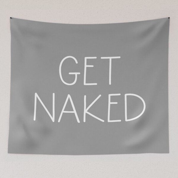 Item preview, Get Naked Grey designed and sold by La Chic.