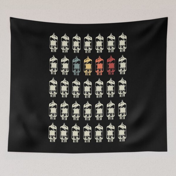 Item preview, Retro Vacuum Tube Pattern  designed and sold by ghost888.