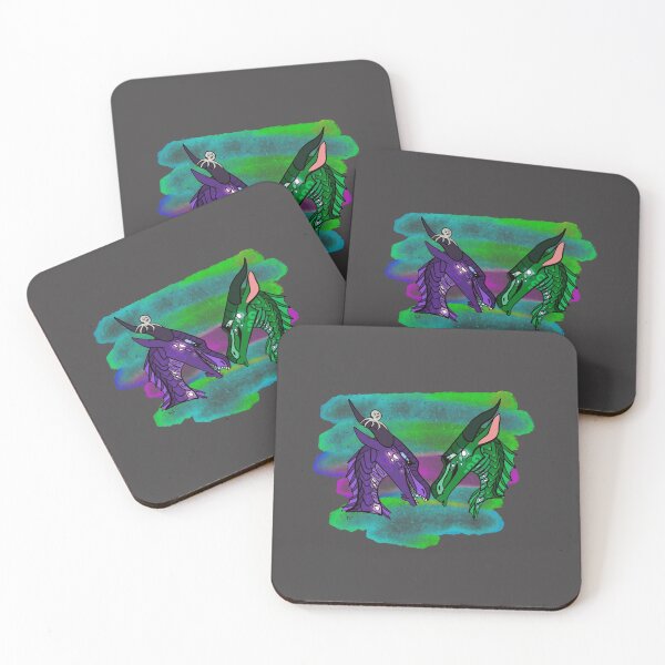 Item preview, Indigo and Fathom from Wings of Fire designed and sold by AmberKaylee.