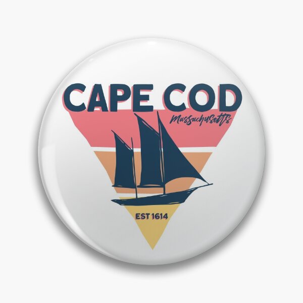Item preview, Cape Cod Sailboat Massachusetts Summer Vibes designed and sold by TeagoShirts.