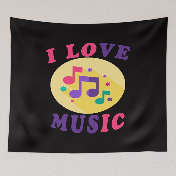 Item preview, I Love Music designed and sold by majeed10.