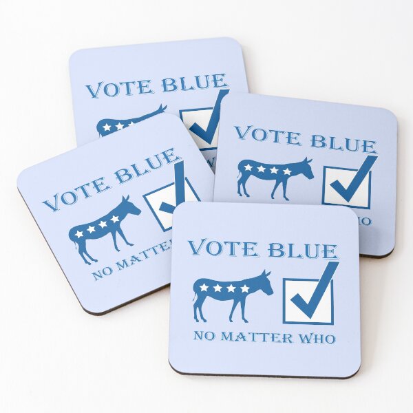Item preview, Vote Blue No Matter Who Democrat Support designed and sold by Robirk.
