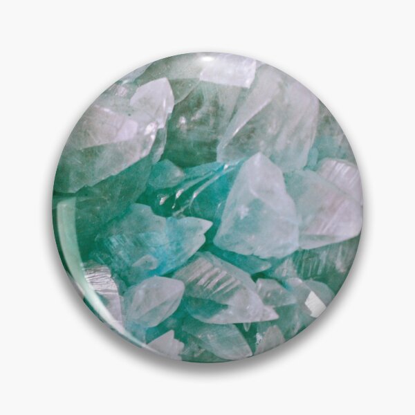 Item preview, Green Crystal and Stone Structures - Abstract Mineral Art designed and sold by ColorsHappiness.