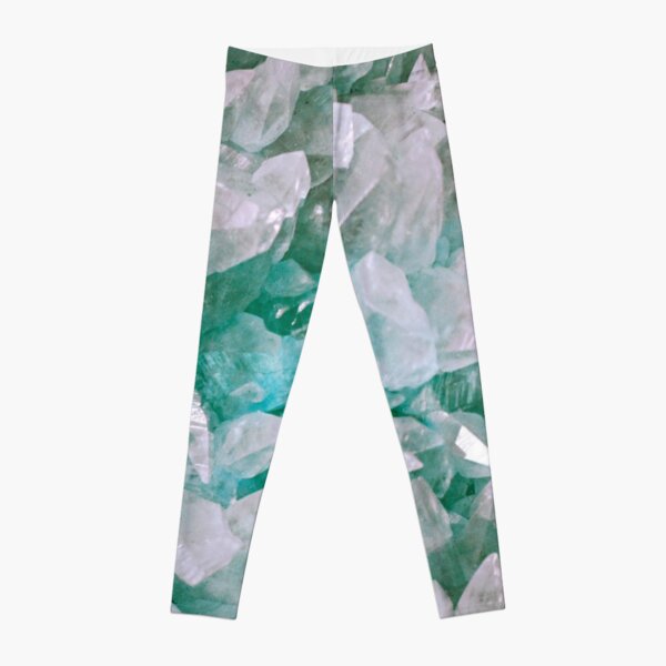 Green crystal Leggings