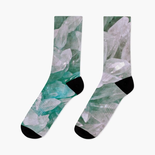 Item preview, Green Crystal and Stone Structures - Abstract Mineral Art designed and sold by ColorsHappiness.