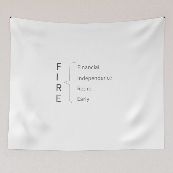 Item preview, FIRE Movement - Financial Independence Retire Early designed and sold by James Gunn.