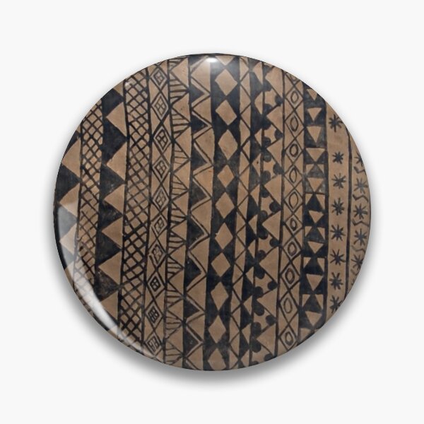 Item preview, African Geometric Pattern House Facade designed and sold by worldways.