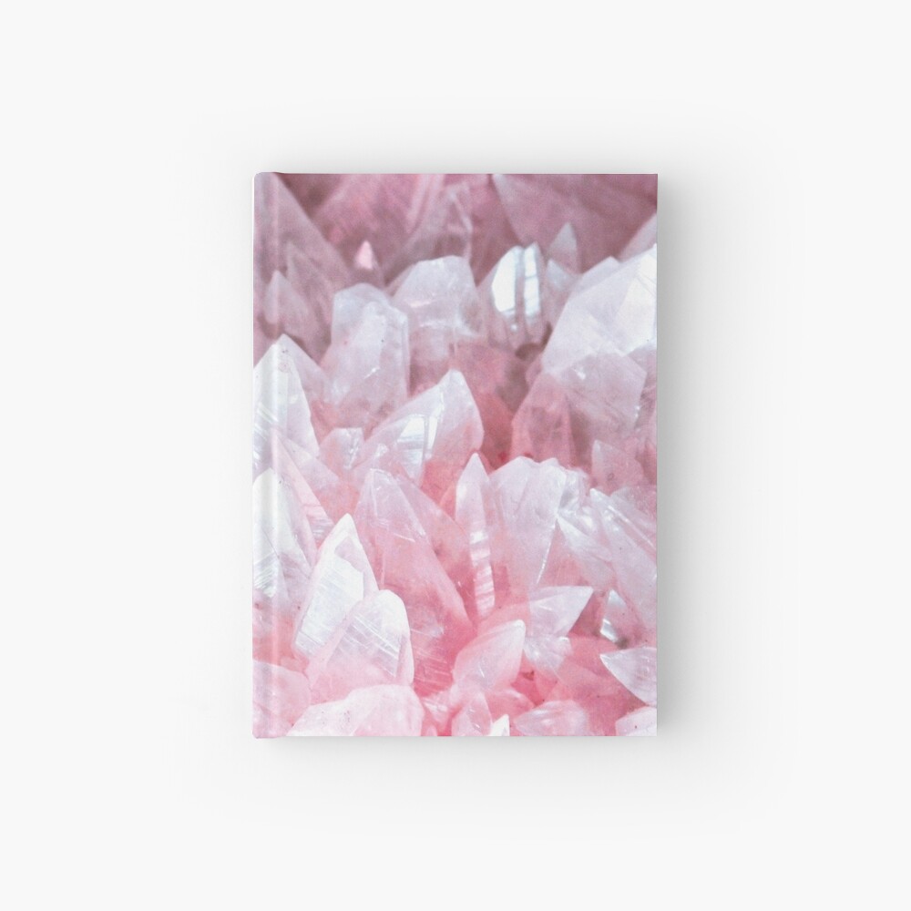 Pink crystal Hardcover Journal