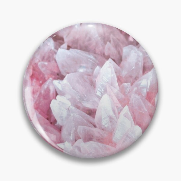 Item preview, Pink Crystal and Stone Structures - Abstract Mineral Art designed and sold by ColorsHappiness.