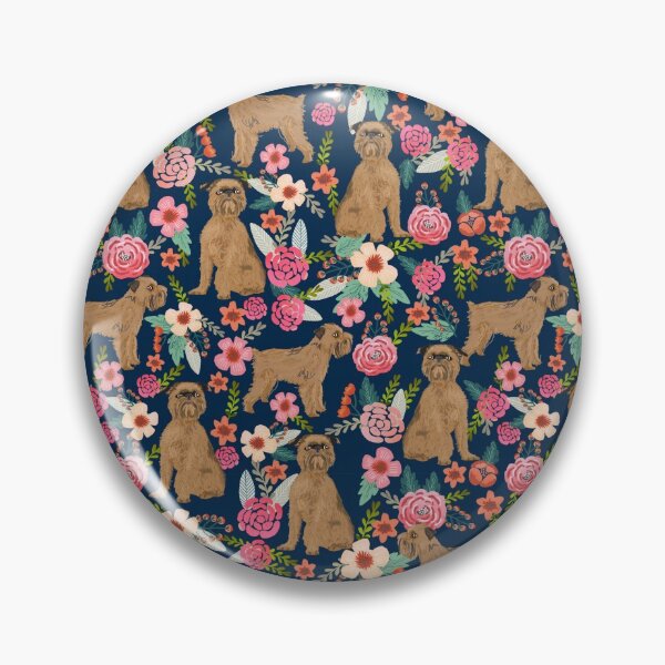 Item preview, Brussels Griffon florals pattern for dog lovers custom pet friendly gifts for all dog breeds by PetFriendly designed and sold by PetFriendly.