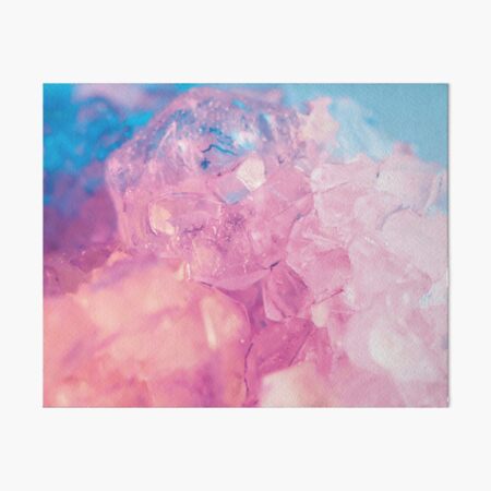 Rainbow crystal Art Board Print