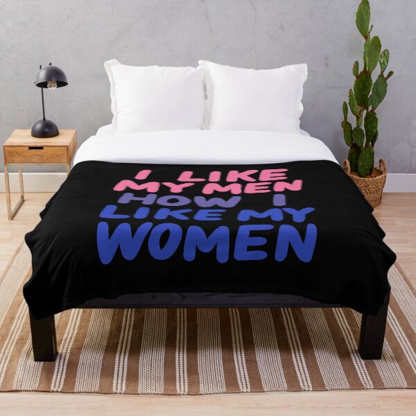 Item preview, I Like My Men How I Like My Women Bisexual LGBTQ Bi Pride designed and sold by yesqueen.