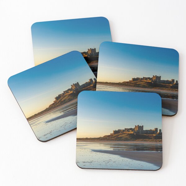 Item preview, Sunrise over Bamburgh Castle designed and sold by Phillip Thornton.