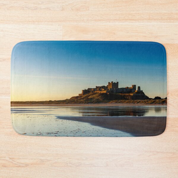 Item preview, Sunrise over Bamburgh Castle designed and sold by Phillip Thornton.