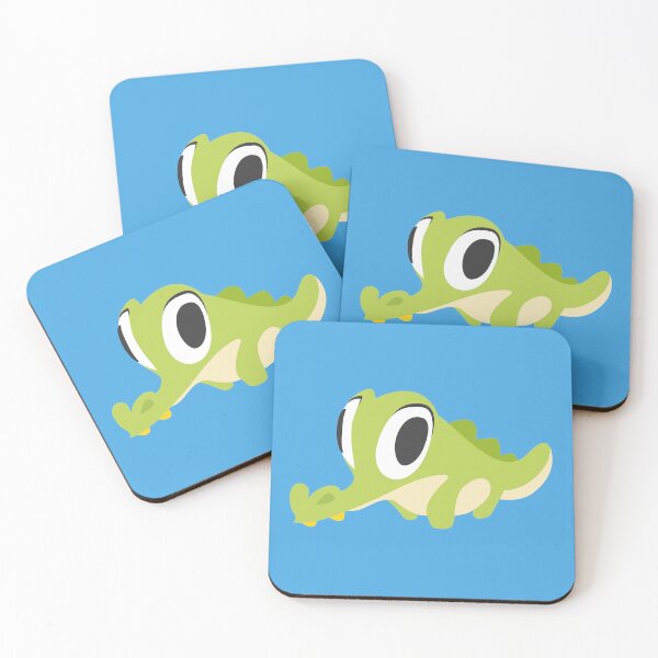 Item preview, cute green cartoon crocodile  designed and sold by ivan-lodi.