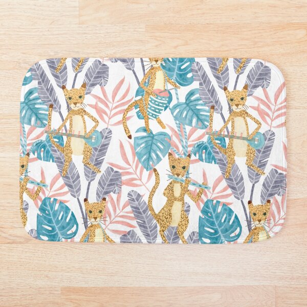 Item preview, Leopard Concerto In the Tropical Jungle | Watercolor Pattern designed and sold by DeKoro.