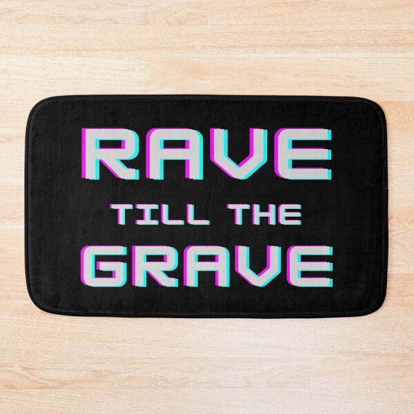 Item preview, Rave Till The Grave Glitch - Techno Music designed and sold by m95sim.